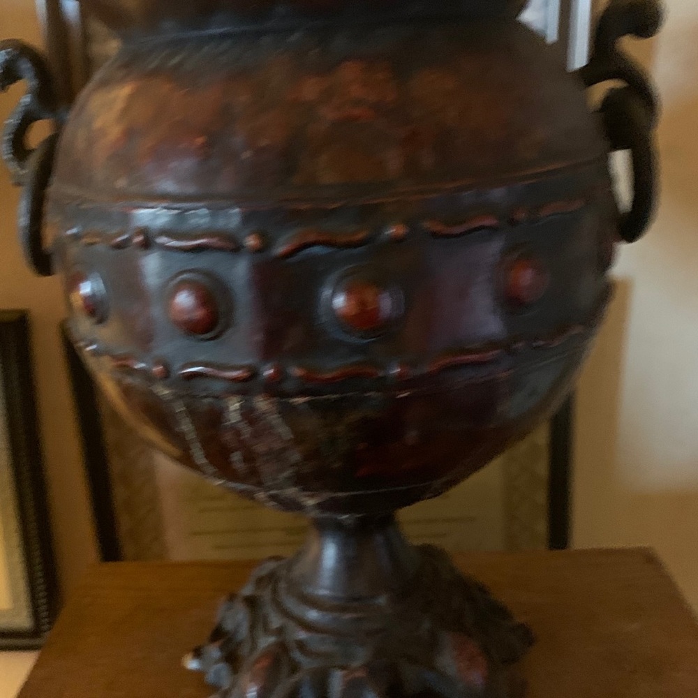 Beautiful brown Roman antique vase